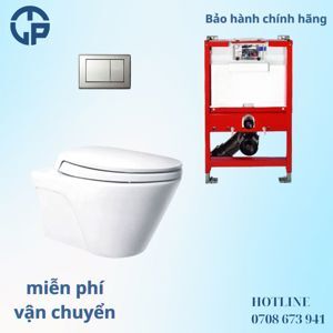 Bộ bồn cầu treo tường Toto CW822NJWS/WH037D/MB006DNM