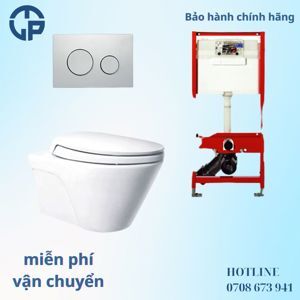 Bộ bồn cầu treo tường Toto CW822NJWS/WH035D/MB005DNP