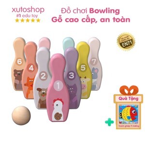 Bộ Bowling con vật Veesano VM134