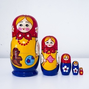 Bộ Búp Bê Nga Matryoshka 5 con