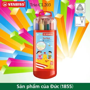 Bộ Bút Chì Màu Stabilo TriO Thick CL203-15S