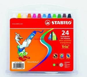 Bộ bút sáp dầu Stabilo Trio OP2624