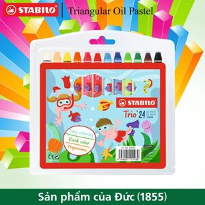 Bộ bút sáp dầu Stabilo Trio OP2624