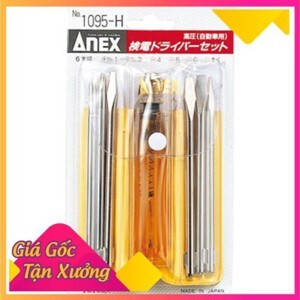 Bộ bút thử điện 6 mũi điện áp cao(H) Anex No.1095-H