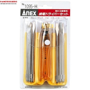 Bộ bút thử điện 6 mũi điện áp cao(H) Anex No.1095-H