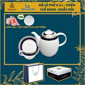 Bộ cà phê 0.8L Sago Thiên Tuế Xanh 01080139203 Minh Long