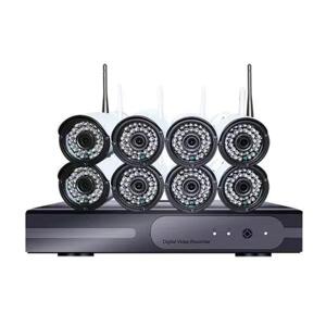 Bộ camera NVRKIT K960813 - 8 mắt camera wifi 1.3mpx 960P và đầu ghi