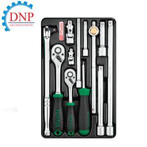 Bộ cần siết tự động 12 chi tiết Toptul GZA-1202