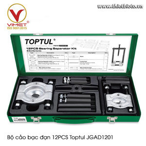 Bộ cảo đĩa 12 món Toptul JGAD1201