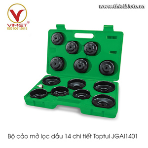 Bộ cảo mở lọc dầu Toptul JGAI1401 - 14 món