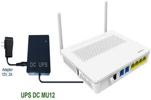 Bộ cấp nguồn liên tục 12V UPS mini DIAMOND DC-MU12-4.000