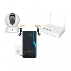 Bộ cấp nguồn liên tục 5V+12V UPS mini DIAMOND DA-MU512-12.000