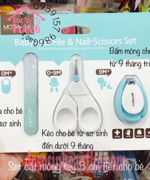 Bộ Cắt Móng Tay Mother-K KM13044