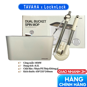 Bộ cây lau nhà Lock&Lock ETM478 450x235x240mm