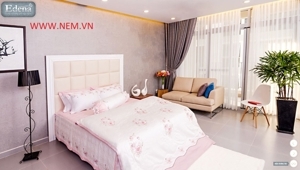 Bộ chăn ga gối chần gòn Edena ED 614 160 x 200cm