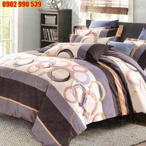 Bộ chăn ga gối cotton nhung Tencel NM 186 1,6 x 2 m