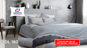 Bộ chăn ga gối Hanvico Blue Sky cotton T – DL180
