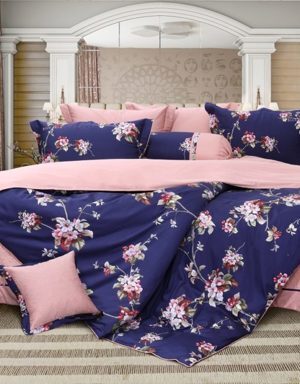 Bộ chăn ga gối Hanvico Blue Sky cotton T – DL147