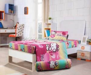 Bộ chăn ga gối Hello Kitty K16037