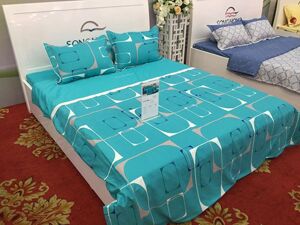 Bộ chăn ga gối Sông Hồng Classic Cotton SH_C17 C54