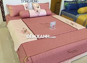 Bộ chăn ga gối Sông Hồng Home Collection H19 063