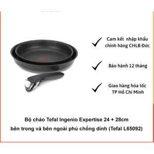 Bộ chảo Tefal Ingenio Expertise 24 + 28cm