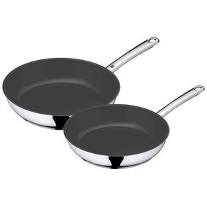 Bộ chảo WMF Edelstahlpfannen - 24 cm và 28 cm