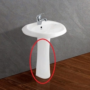 Bộ chậu rửa Lavabo treo tường Viglacera VTL2 và Chân đứng VI1T