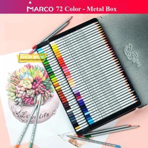 Bộ Chì Tô 72 Màu Cao Cấp Marco Raffine 7100-72TN