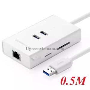 Bộ chia 2 cổng USB 3.0 Ugreen 20248