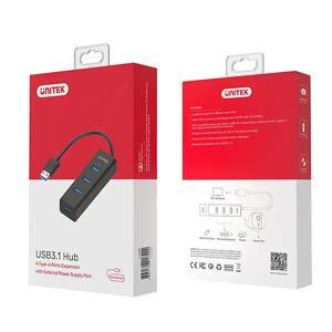 Bộ chia 4 cổng HUB USB 3.0 Unitek Y-3089 60cm