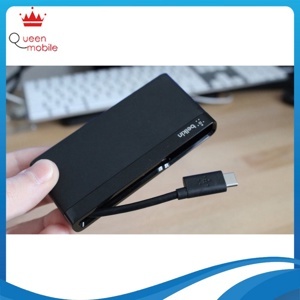 Bộ chia 4 cổng Mini Hub 2xUSB-C + 2x USB-A Belkin F4U090btBLK