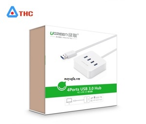 Bộ chia 4 cổng USB 3.0 Ugreen 30201