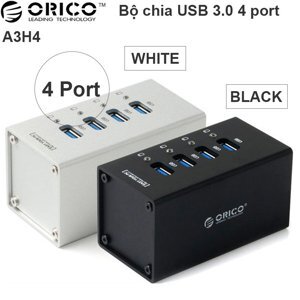 Bộ chia 4port USB 3.0 Orico A3H4