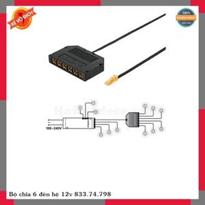 Bộ chia 6 đèn 12V Hafele 833.74.798