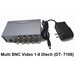 Bộ chia BNC Dtech  DT-7108