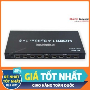 Bộ chia cổng HDMI 1 ra 8 full HD 1080p - EKL-HS108