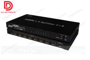 Bộ chia cổng HDMI 1 ra 8 full HD 1080p - EKL-HS108