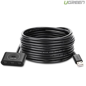 Bộ chia cổng USB 2.0 ra 4 cổng Ugreen 20217 10m