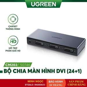 Bộ chia DVI 1 ra 2 Ugreen 50746