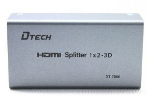 Bộ chia HDMI 1 ra 2 cổng chính hãng DTECH DT-7006