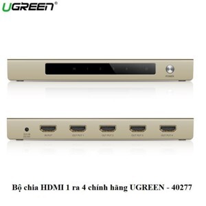 Bộ chia HDMI 1 ra 4 HDMI hỗ trợ 4K Ugreen 40277