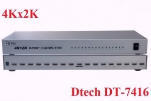 Bộ chia HDMI 1 ra 8 Dtech DT-7416