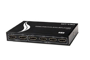 Bộ chia HDMI 2 cổng vào 4 cổng ra có điều khiển MT-HD2-4 - VIKI chính hãng