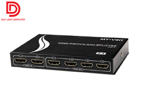 Bộ chia HDMI 2 cổng vào 4 cổng ra có điều khiển MT-HD2-4 - VIKI chính hãng