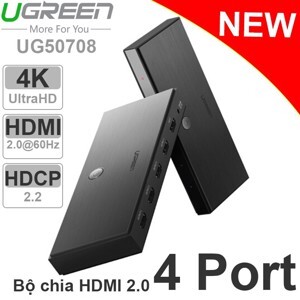 Bộ chia HDMI 2.0 1 ra 4 Ugreen 50708