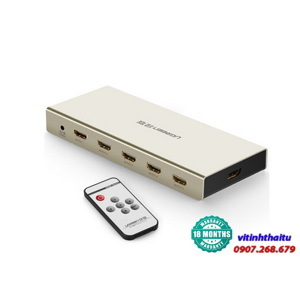 Bộ chia HDMI 5 vào 1 ra hỗ trợ 3D, 4K x 2K Ugreen 40279