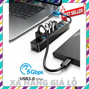 Bộ chia/ Hub USB 4 cổng 3.0 Orico TWU3-4A