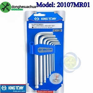 Bộ chìa lục giác 7 cái hệ mét Kingtony 20107MR01