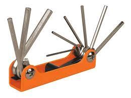 Bộ chìa lục giác 8 trong 1 Truper 15555 ALL-8M